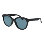 Serengeti Rund Sonnenbrille SS573003 in Schwarz – 45° Seitenansicht