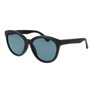 Serengeti Rund Sonnenbrille SS573003 in Schwarz – 45° Seitenansicht