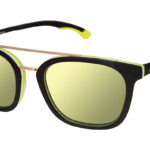 New Balance  Sonnenbrille NB6046 54C01 in Schwarz – 45° Seitenansicht