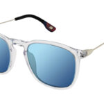 New Balance  Sonnenbrille NB6052 52C02 in Transparent – 45° Seitenansicht