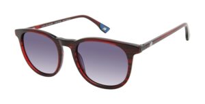 New Balance  Sonnenbrille NB6070 51C02 in Rot – 45° Seitenansicht