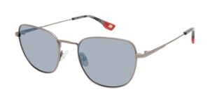 New Balance  Sonnenbrille NB6073 52C01 in Grau – 45° Seitenansicht