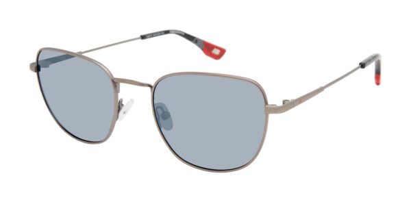 New Balance  Sonnenbrille NB6073 52C01 in Grau – 45° Seitenansicht