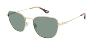 New Balance  Sonnenbrille NB6073 52C02 in Gold – 45° Seitenansicht