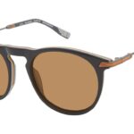 New Balance  Sonnenbrille NB6075 52C03 in Grau – 45° Seitenansicht