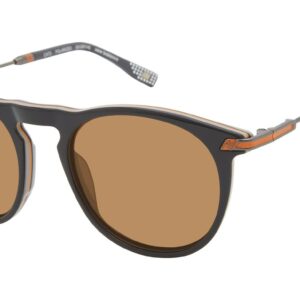 New Balance  Sonnenbrille NB6075 52C03 in Grau – 45° Seitenansicht