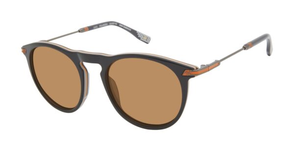 New Balance  Sonnenbrille NB6075 52C03 in Grau – 45° Seitenansicht