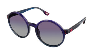 New Balance  Sonnenbrille NB6016 53C03 in Blau – 45° Seitenansicht