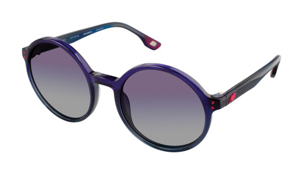 New Balance  Sonnenbrille NB6016 53C03 in Blau – 45° Seitenansicht