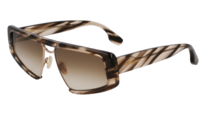 Victoria Beckham  Sonnenbrille VB247S 57318 in  – 45° Seitenansicht