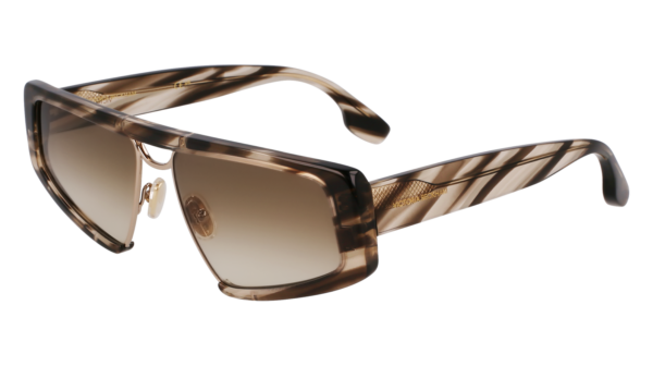 Victoria Beckham  Sonnenbrille VB247S 57318 in  – 45° Seitenansicht