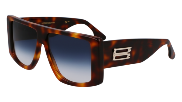 Victoria Beckham  Sonnenbrille VB678S 57215 in  – 45° Seitenansicht
