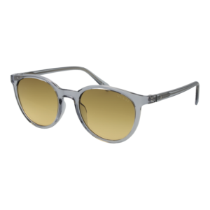 Guess Rund Sonnenbrille GU00118 5120F in Grau – 45° Seitenansicht