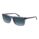 Guess Rechteck Sonnenbrille GU00169 5820W in Grau – 45° Seitenansicht