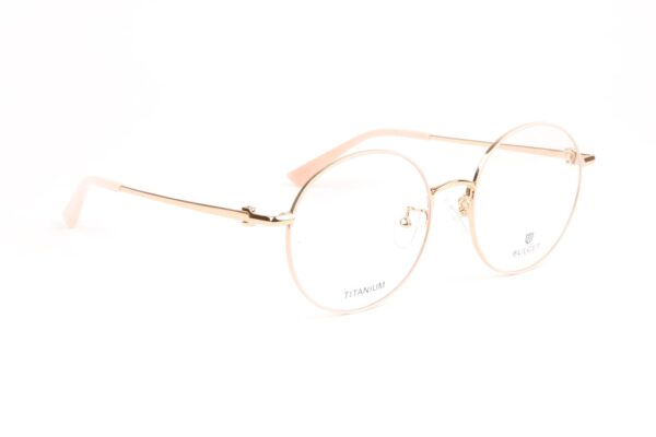 Bulget Brille BG1892T 5405A – 45° Seitenansicht Bulget )} Brille BG1892T 5405A in Gold