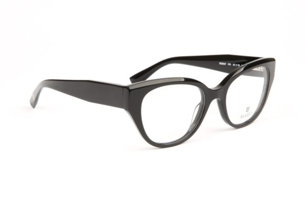 Bulget Brille BG6537 52A01 – 45° Seitenansicht Bulget )} Brille BG6537 52A01 in Schwarz