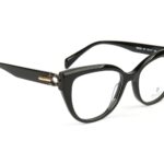 Bulget )} Brille BG6563 53A01 in Schwarz