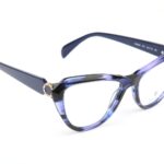Bulget )} Brille BG6585 53E01 in Blau