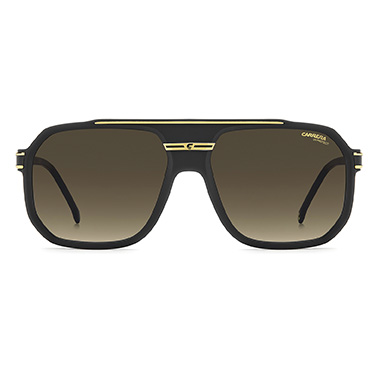 Carrera Sonnenbrille CARRERA 1077/S 60I4686 – Frontansicht mit Rahmen und Gläsern