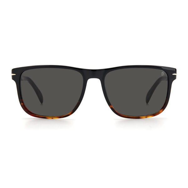 David Beckham Sonnenbrille DB 1060/S 5737NIR – Frontansicht mit  Rahmen und  Gläsern