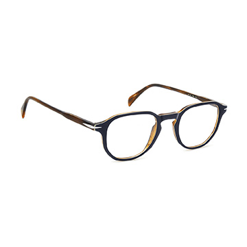 Frontansicht der David Beckham Brille DB 1140 49S9W – Rahmen Azetat