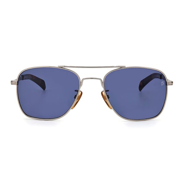 David Beckham Sonnenbrille DB 7019/S 556LBKU – Frontansicht mit  Rahmen und  Gläsern
