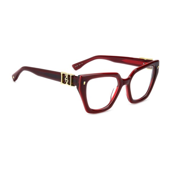 Frontansicht der Dsquared2 Brille D2 0186 538CQ19 – Rahmen