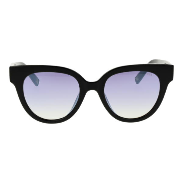 Fila Sonnenbrille SFI119V 51Z42X – Frontansicht mit Kunststoff Rahmen und Lila Gläsern