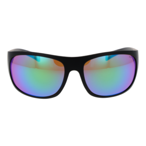 Fila Sonnenbrille SFI514 64U28V – Frontansicht mit Kunststoff Rahmen und Blau Gläsern