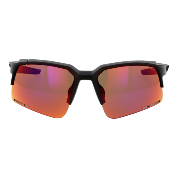 Fila Sonnenbrille SFI515 67U28V – Frontansicht mit Kunststoff Rahmen und Rot Gläsern