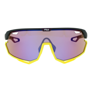 Fila Sonnenbrille SFI721 99507V – Frontansicht mit Kunststoff Rahmen und Rosa Gläsern