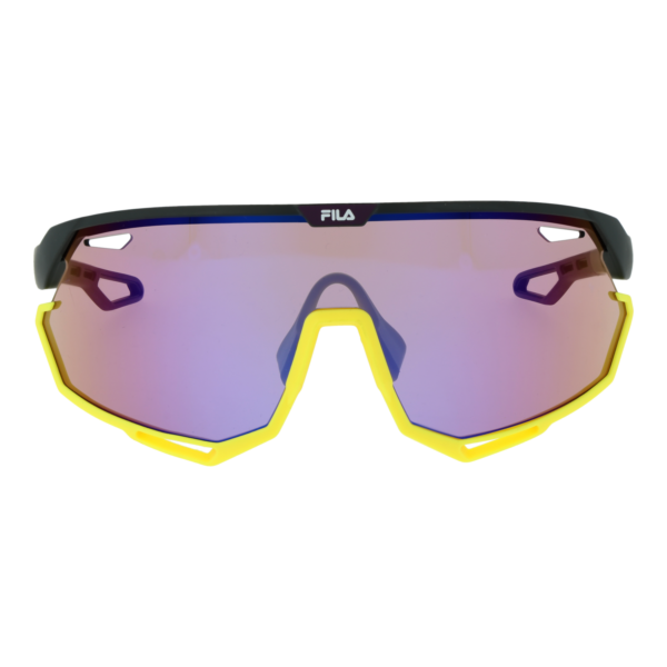 Fila Sonnenbrille SFI721 99507V – Frontansicht mit Kunststoff Rahmen und Rosa Gläsern