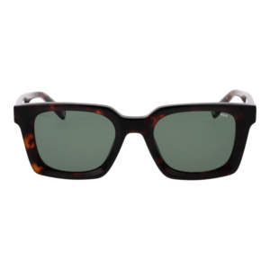 Fila Sonnenbrille SFI897 514BLV – Frontansicht mit Zellulose Azetat Rahmen und Grün Gläsern