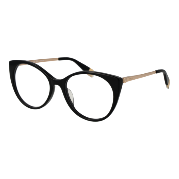 Furla Brille VFU722 530700 – 45° Seitenansicht Furla )} Brille VFU722 530700 in Schwarz