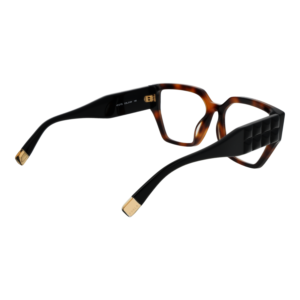 Frontansicht der Furla Brille VFU775 5401AY – Rahmen Zellulose Azetat