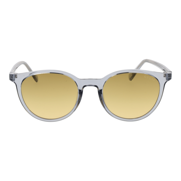 Guess Sonnenbrille GU00118 5120F – Frontansicht mit Kunststoff Rahmen und Braun Gläsern