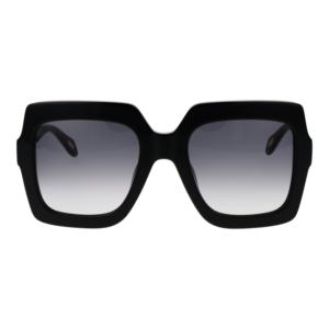 Just Cavalli Sonnenbrille SJC023 53700Y – Frontansicht mit Zellulose Azetat Rahmen und Grau Gläsern