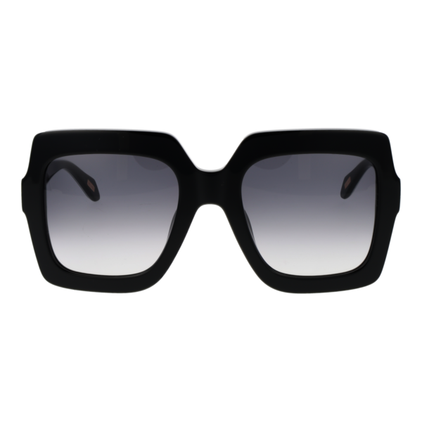 Just Cavalli Sonnenbrille SJC023 53700Y – Frontansicht mit Zellulose Azetat Rahmen und Grau Gläsern