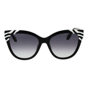 Just Cavalli Sonnenbrille SJC043V 550981 – Frontansicht mit Zellulose Azetat Rahmen und Grau Gläsern