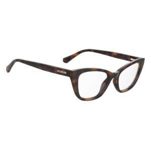 Frontansicht der Moschino Love Brille MOL636 5205L18 – Rahmen Zellulose Propionat