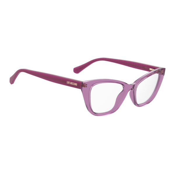 Frontansicht der Moschino Love Brille MOL636 52MU118 – Rahmen Zellulose Propionat