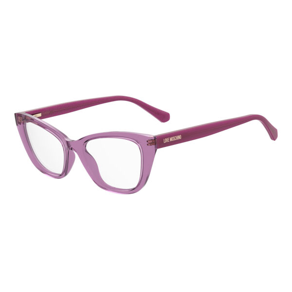 Moschino Love )} Brille MOL636 52MU118 in Lila