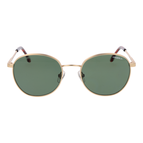 O'Neill Sonnenbrille ONS 9013 2.0 52001P – Frontansicht mit Monel Rahmen und Grün Gläsern