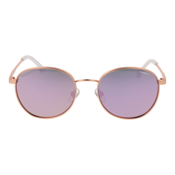 O'Neill Sonnenbrille ONS 9013 2.0 52072P – Frontansicht mit Monel Rahmen und Rosa Gläsern