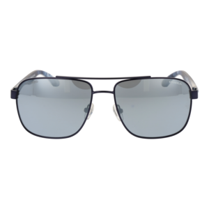 O'Neill Sonnenbrille ONS Alameda 2.0 58006P – Frontansicht mit Metall Rahmen und Grau Gläsern