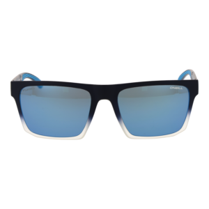 O'Neill Sonnenbrille ONS Beacons 2.0 55106P – Frontansicht mit Kunststoff Rahmen und Grau Gläsern