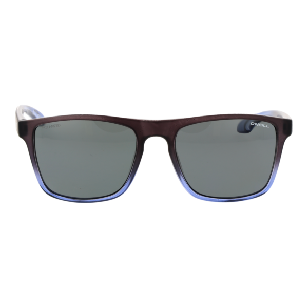 O'Neill Sonnenbrille ONS Chagos 2.0 55117P – Frontansicht mit Kunststoff Rahmen und Grau Gläsern