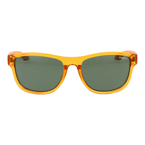 O'Neill Sonnenbrille ONS Coast 2.0 53118P – Frontansicht mit Kunststoff Rahmen und Grün Gläsern