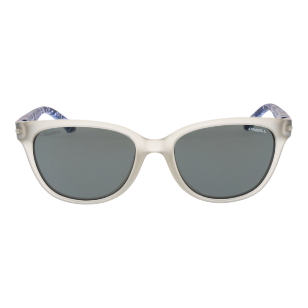 O'Neill Sonnenbrille ONS Kealia 2.0 55113P – Frontansicht mit Kunststoff Rahmen und Grau Gläsern