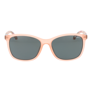 O'Neill Sonnenbrille ONS Malika 2.0 55151P – Frontansicht mit Kunststoff Rahmen und Grau Gläsern